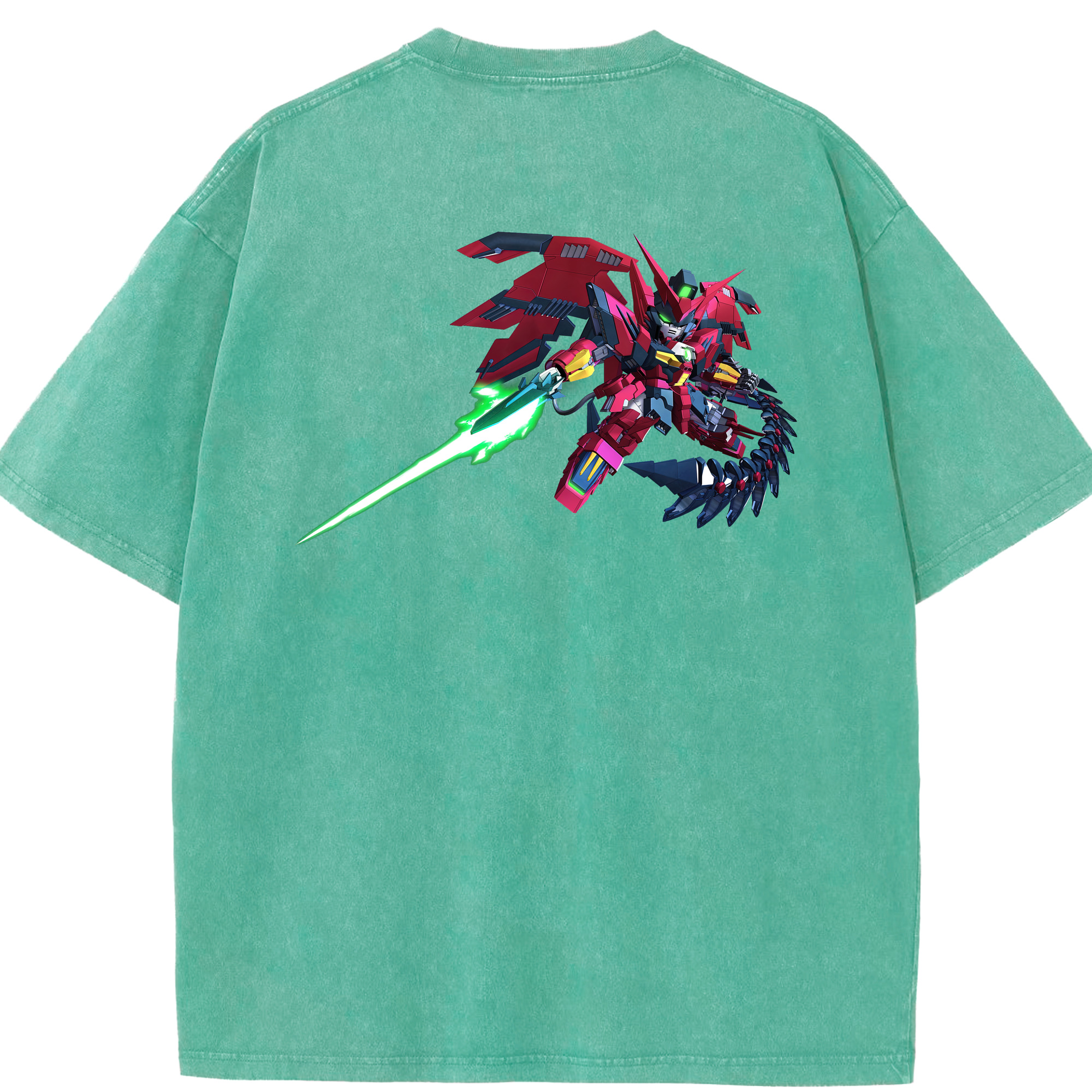（画像用） 機動戦士ガンダム Mobile Suit Gundam 綿100% ヴィンテージ風 半袖Tシャツ（背面プリント）